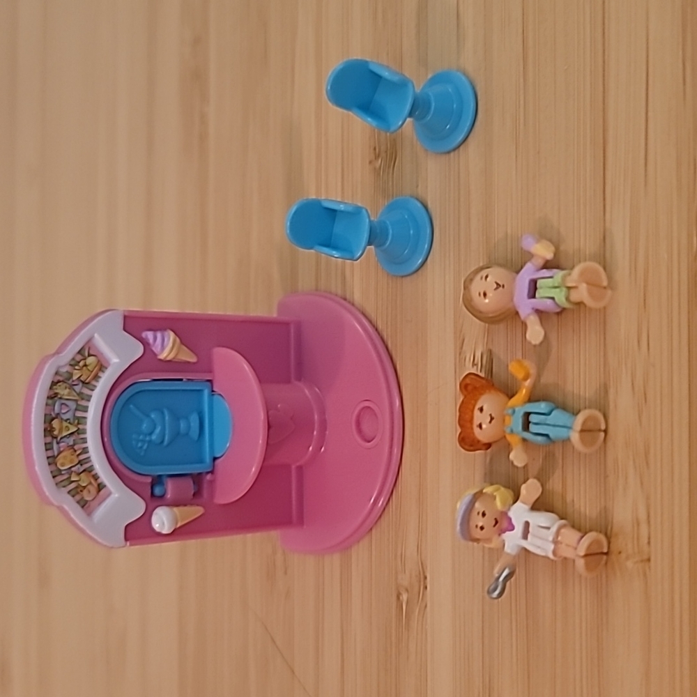 Polly Pocket Ice Cream Stand Vintage 1995